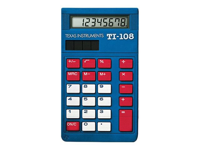 Texas Instruments TI-108 Teacher Kit - desktop calculator - 108/BK/D