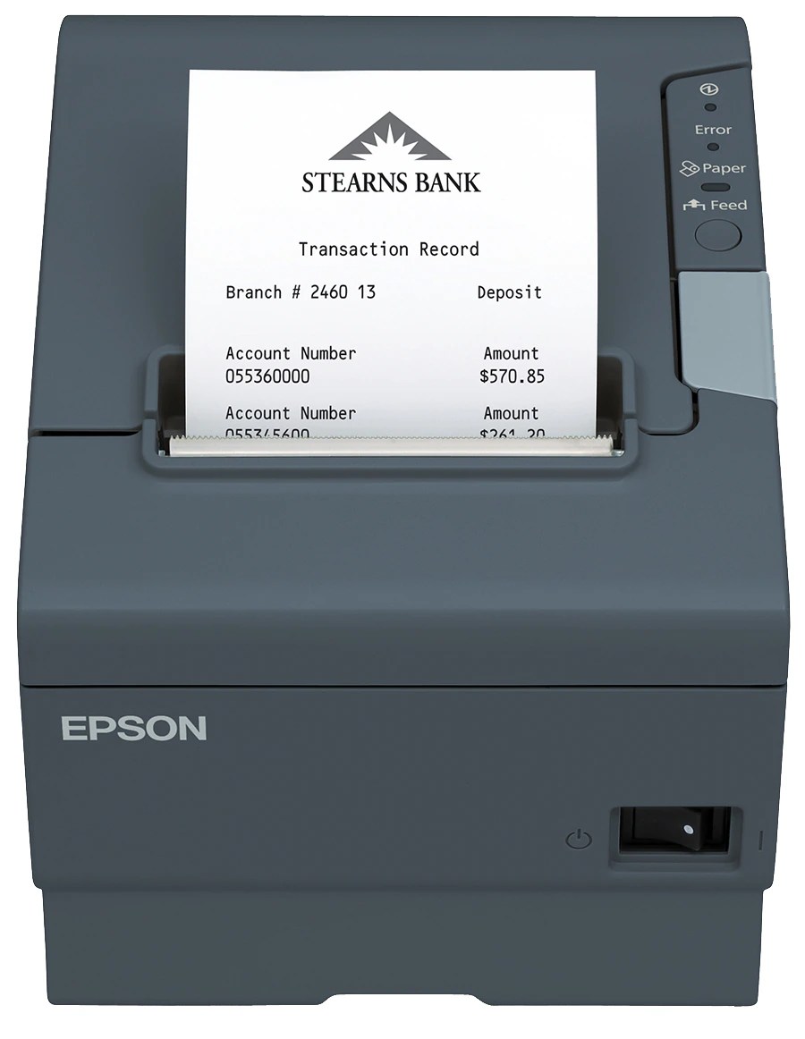 Epson TM T88V receipt printer B/W thermal line C31CA85834 Thermal Printers