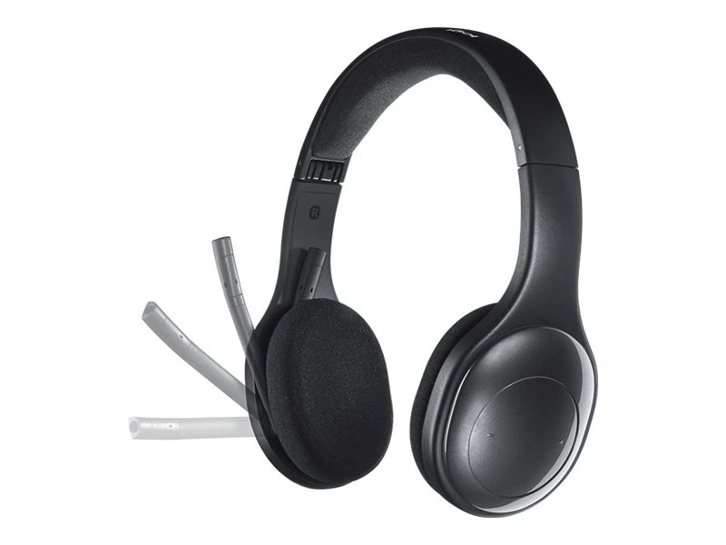 Logitech Wireless Headset H800 - headset - 981-000337 - Microphones