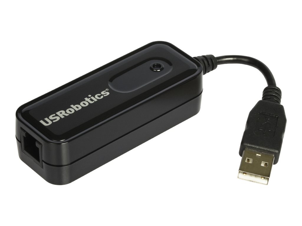 USRobotics 56K USB Dial-up External Softmodem - USR5639 - Modems - CDW.com
