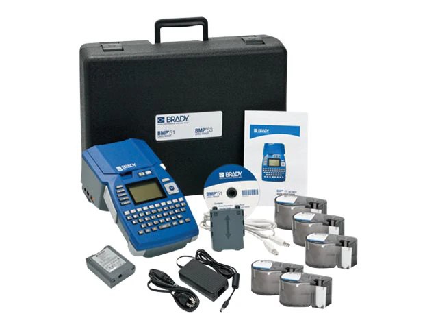 Brady BMP51 - Starter Kit - labelmaker - B/W - thermal transfer - BMP51