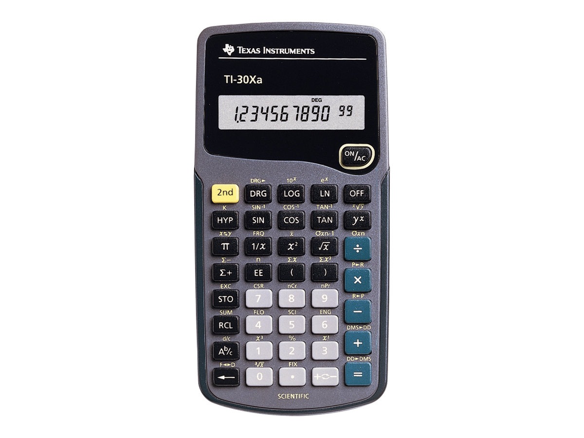Texas Instruments TI-30Xa - scientific calculator - 30XATE/BKT/B