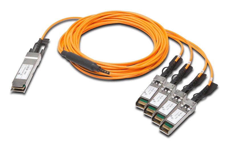 Juniper Networks 40-Gigabit Ethernet Active Optical Breakout Cable