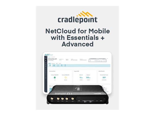 Cradlepoint IBR1700 Series IBR1700-1200M-B - wireless router - WWAN