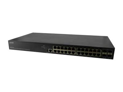 Transition Networks SM24TAT4XB - switch - 24 ports - managed - rack