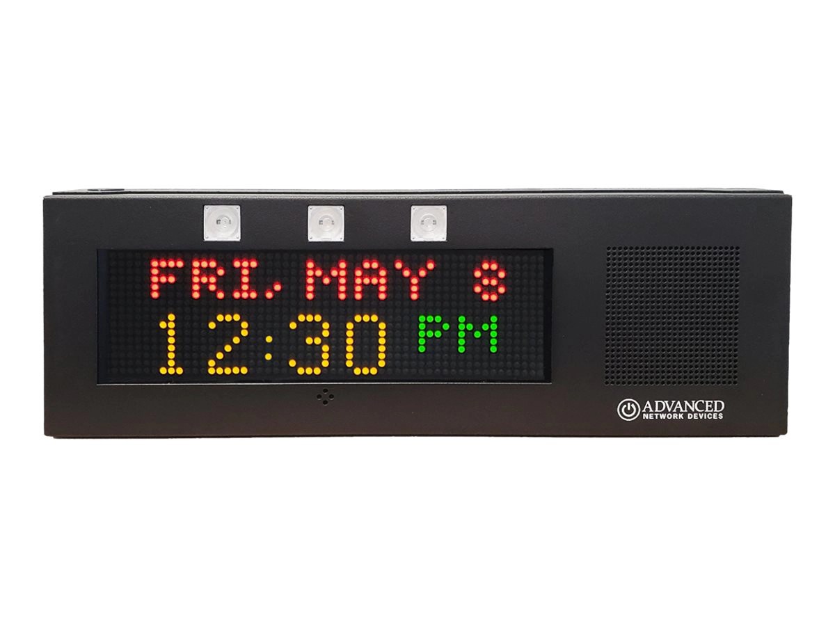 Advanced Network Devices PoE Small IP Clock IPCSSRWBMB Switches