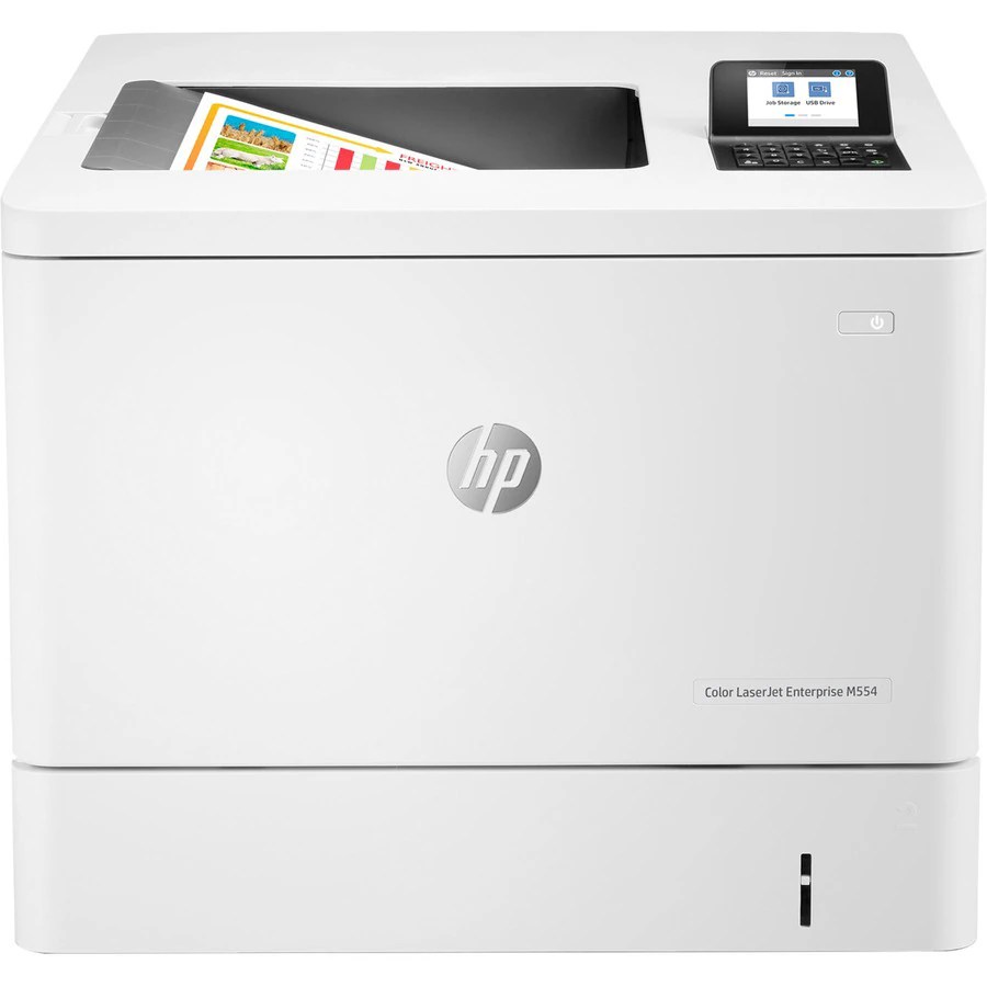 HP LaserJet Enterprise M554 M554dn Desktop Laser Printer Color