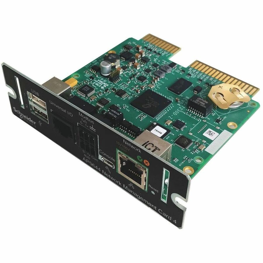 APC Network Management Card LCES2 with Modbus, Ethernet and Aux Sensors