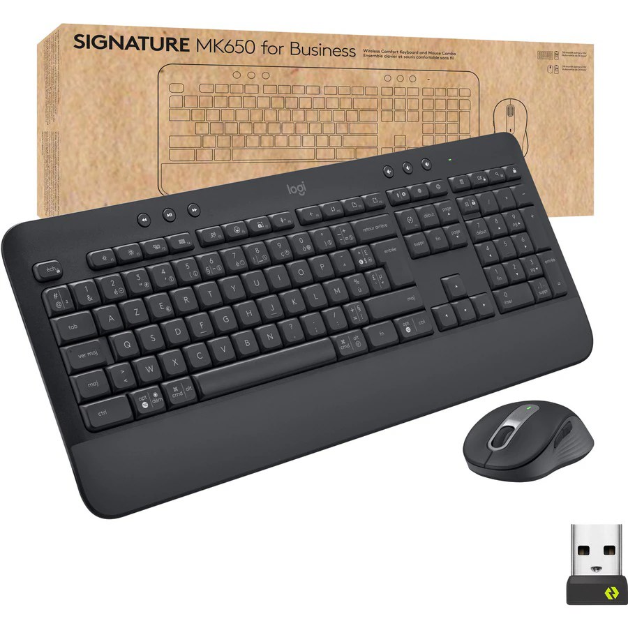 Logitech Signature MK650 Combo for Business Wireless Mouse and Keyboard