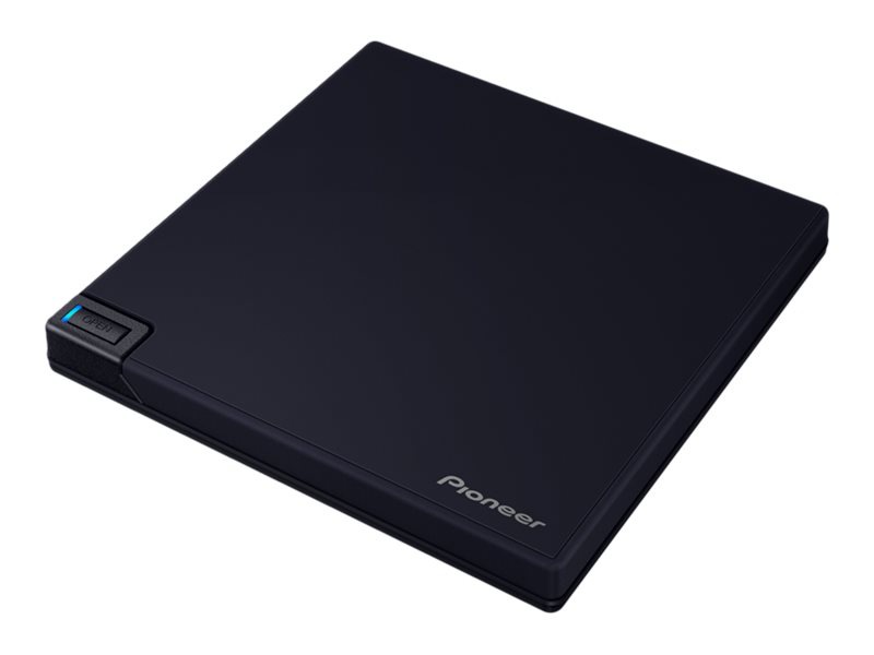 Pioneer XD08 Series USB 3.2 Gen1 DVD Writer - Matte-Black - BDR-XD08UMB