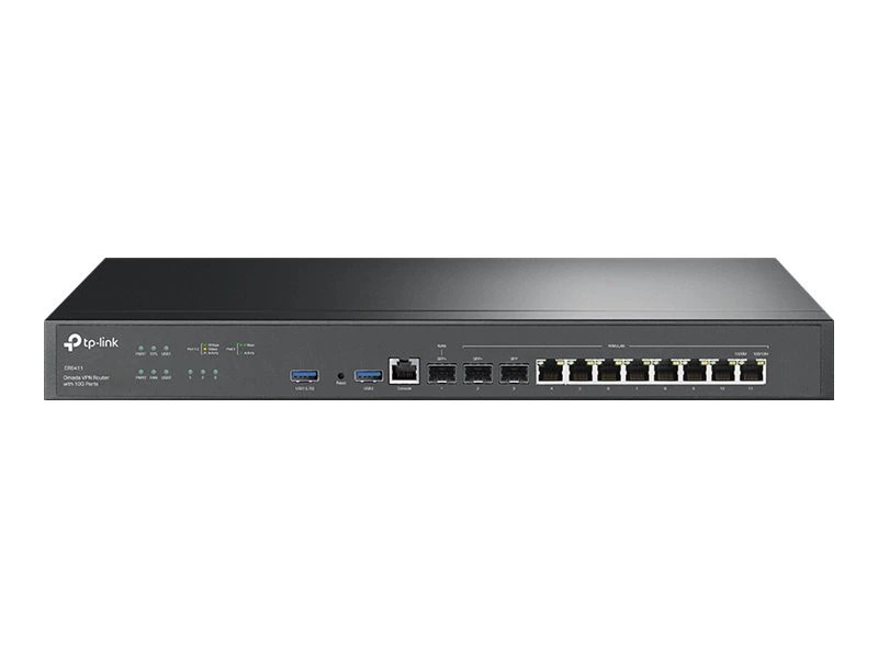 TP-Link ER8411 - Enterprise Wired 10G VPN Router - ER8411 - Security