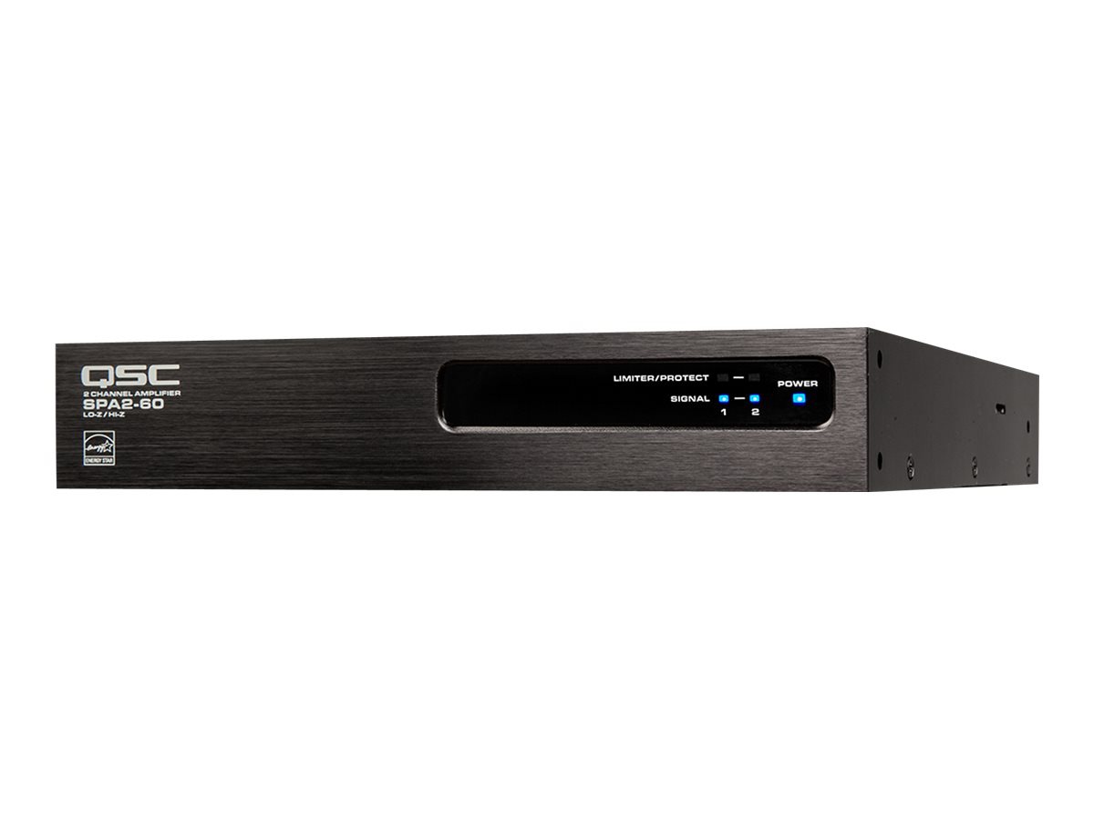 QSC SPA2-60 - power amplifier - SPA2-60 - Amplifiers & Voice Recorders