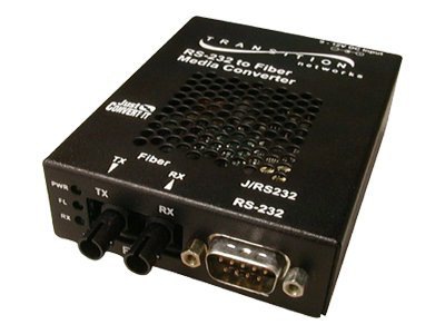 Transition Networks DB9 ”Just ConvertIT” serial to Fiber Media Converter J/RS232CF01(SC