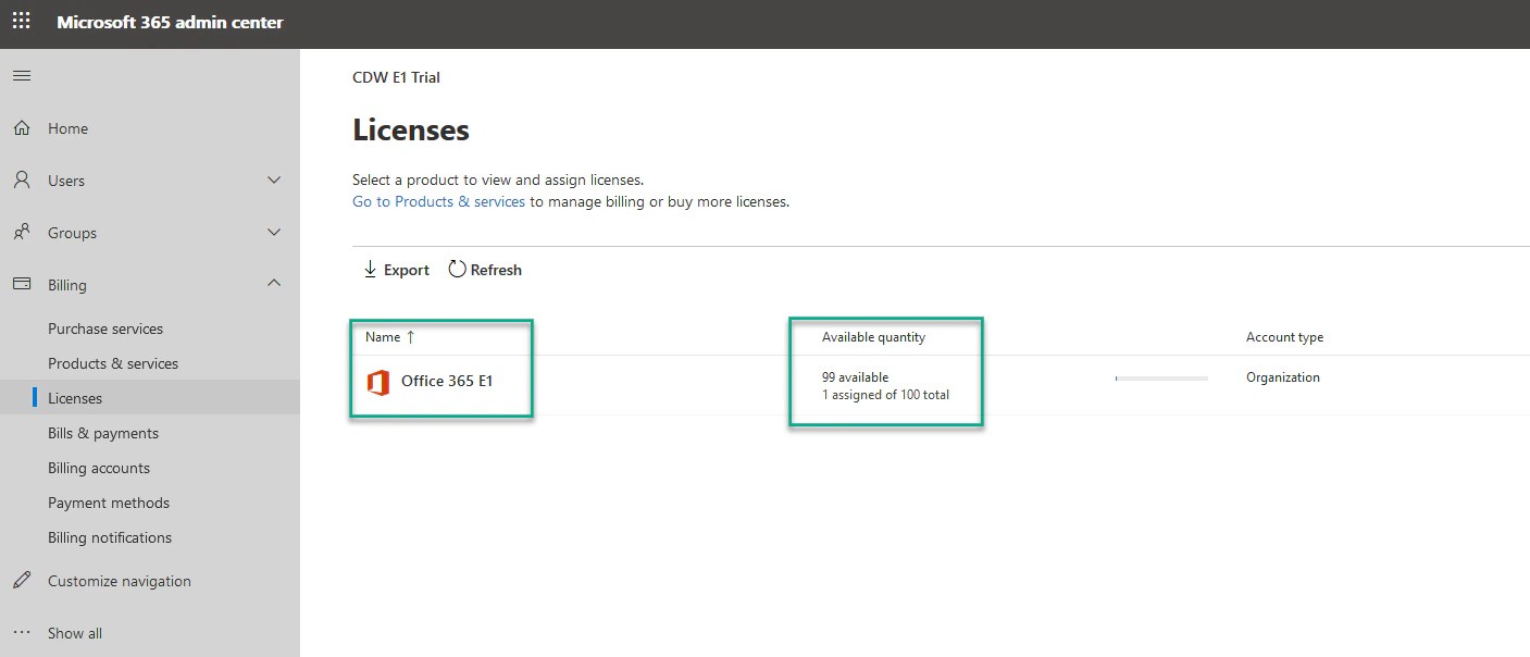 Video Getting Started with the Office 365 E1 Trial CDW