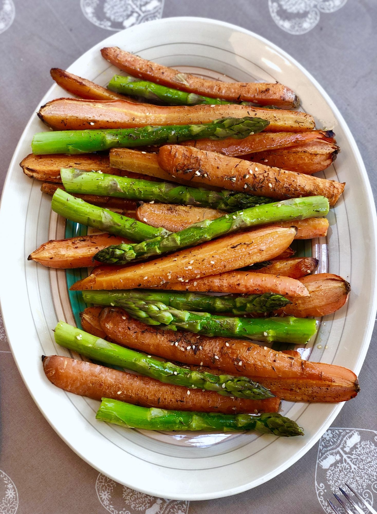 Carrots Asparagus Recipe Web of Goodness
