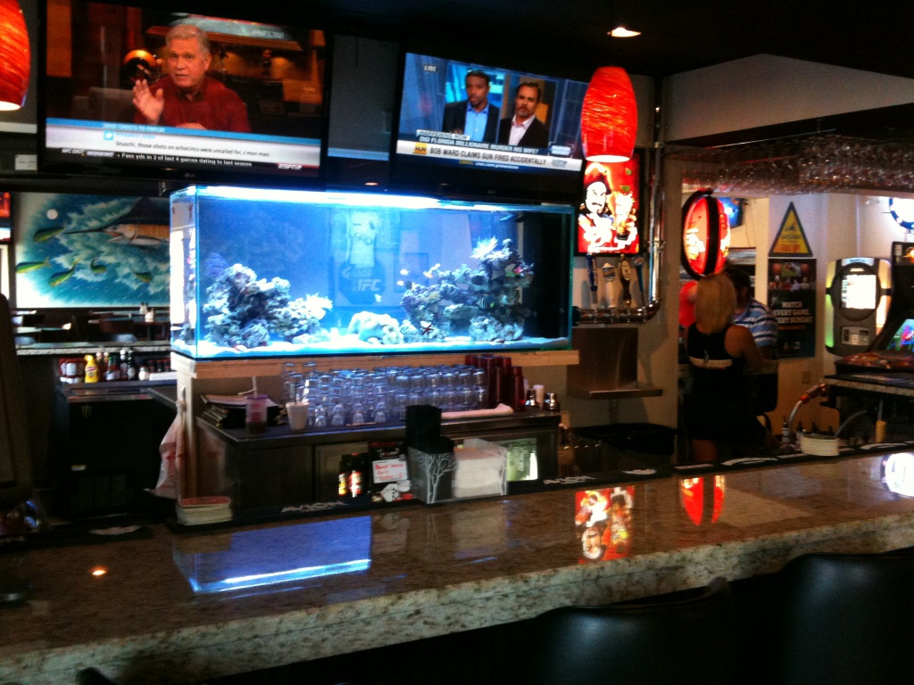 Fish Tank Peanut Island Sports Bar & Grill