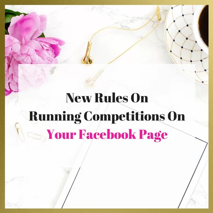 New Rules On Running Competitions On Your Facebook Page onize