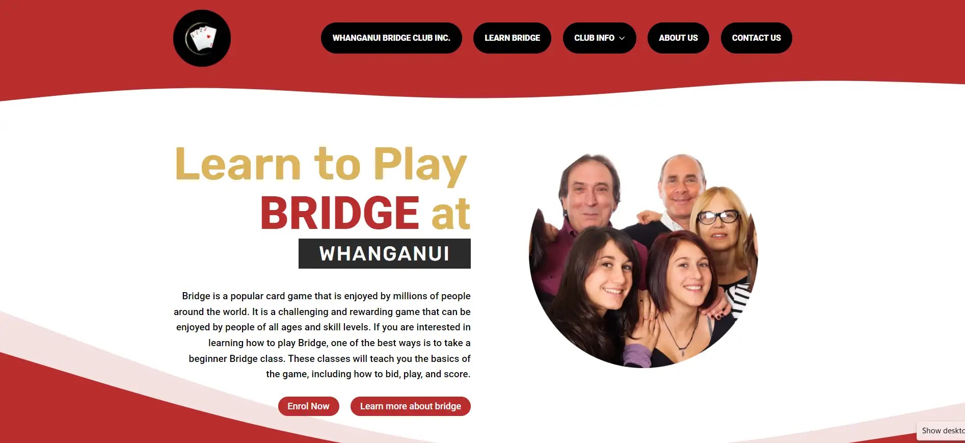 NZ Bridge Have the website your Club deserves precision