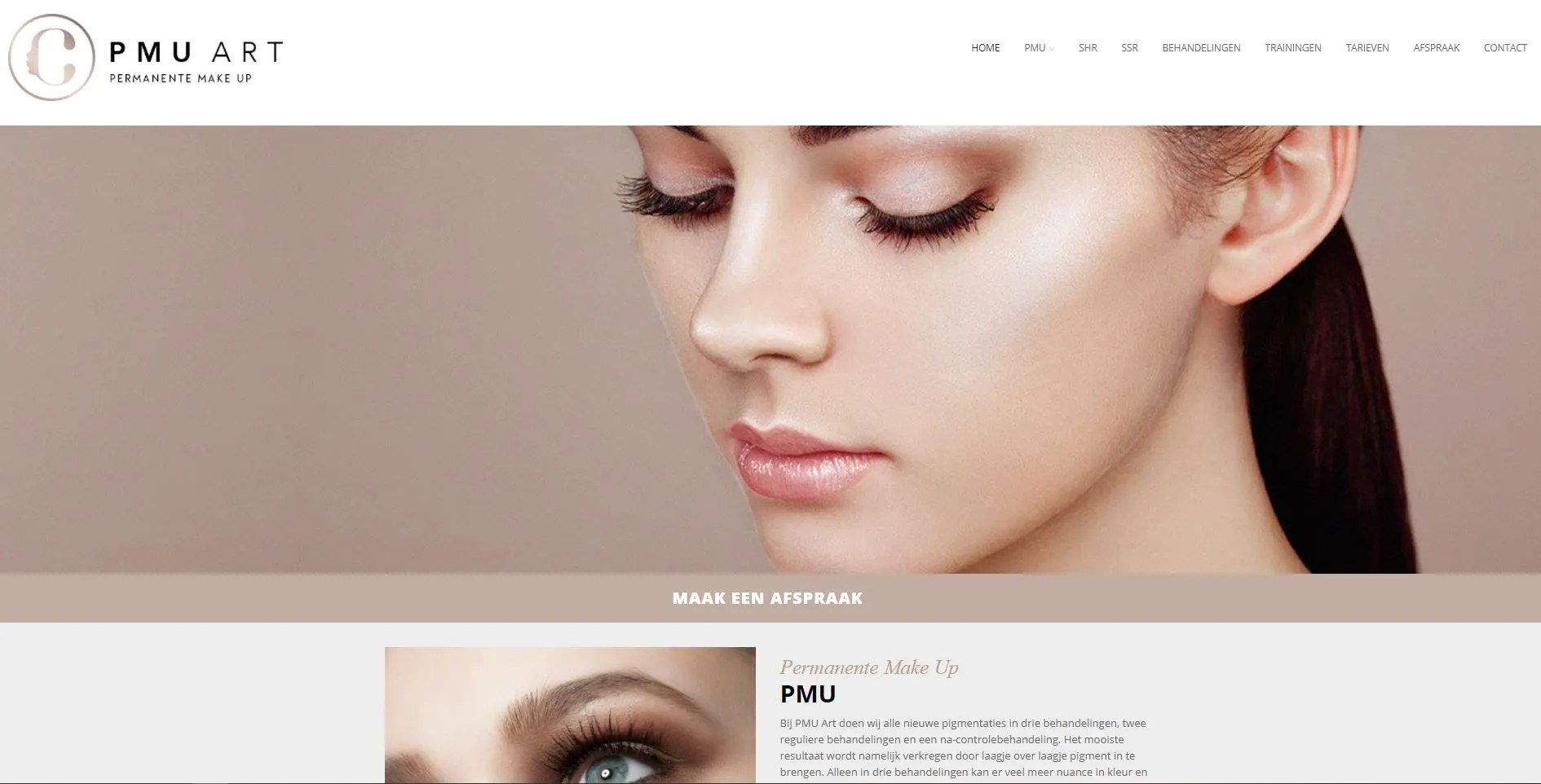 Pmu art design & SEO WEBSITE NODIG?