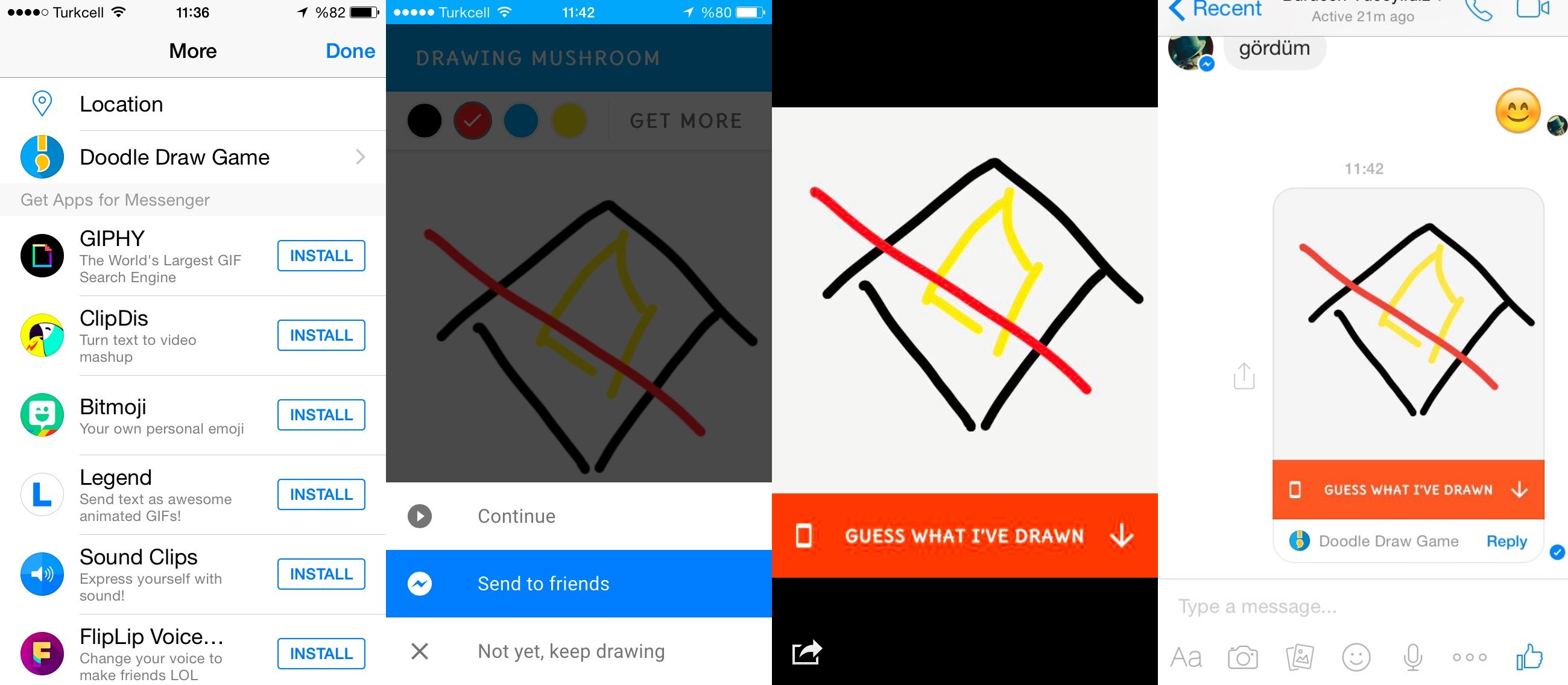 Facebook Messenger platformuna mobil oyunlar eklenmeye başladı
