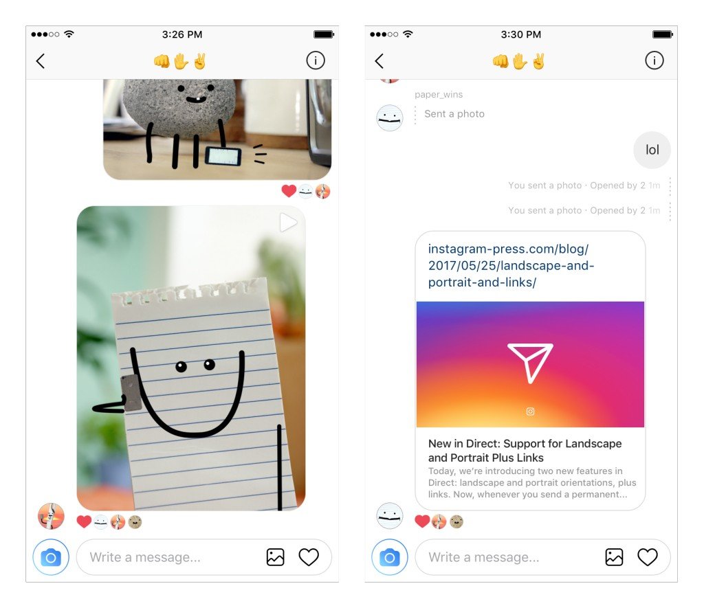 Instagram Direct, 4 yılın ardından Link paylaşma özelliğine kavuştu