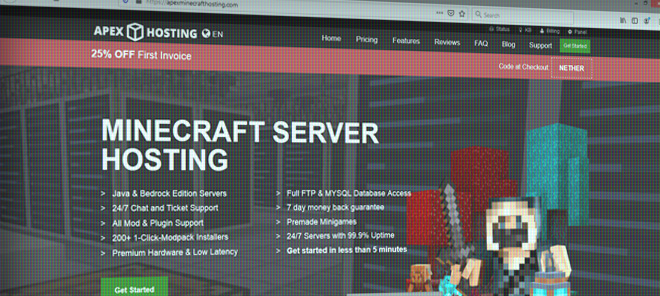 Best Minecraft Hosting Apex Minecraft Host servers-minecraft.net