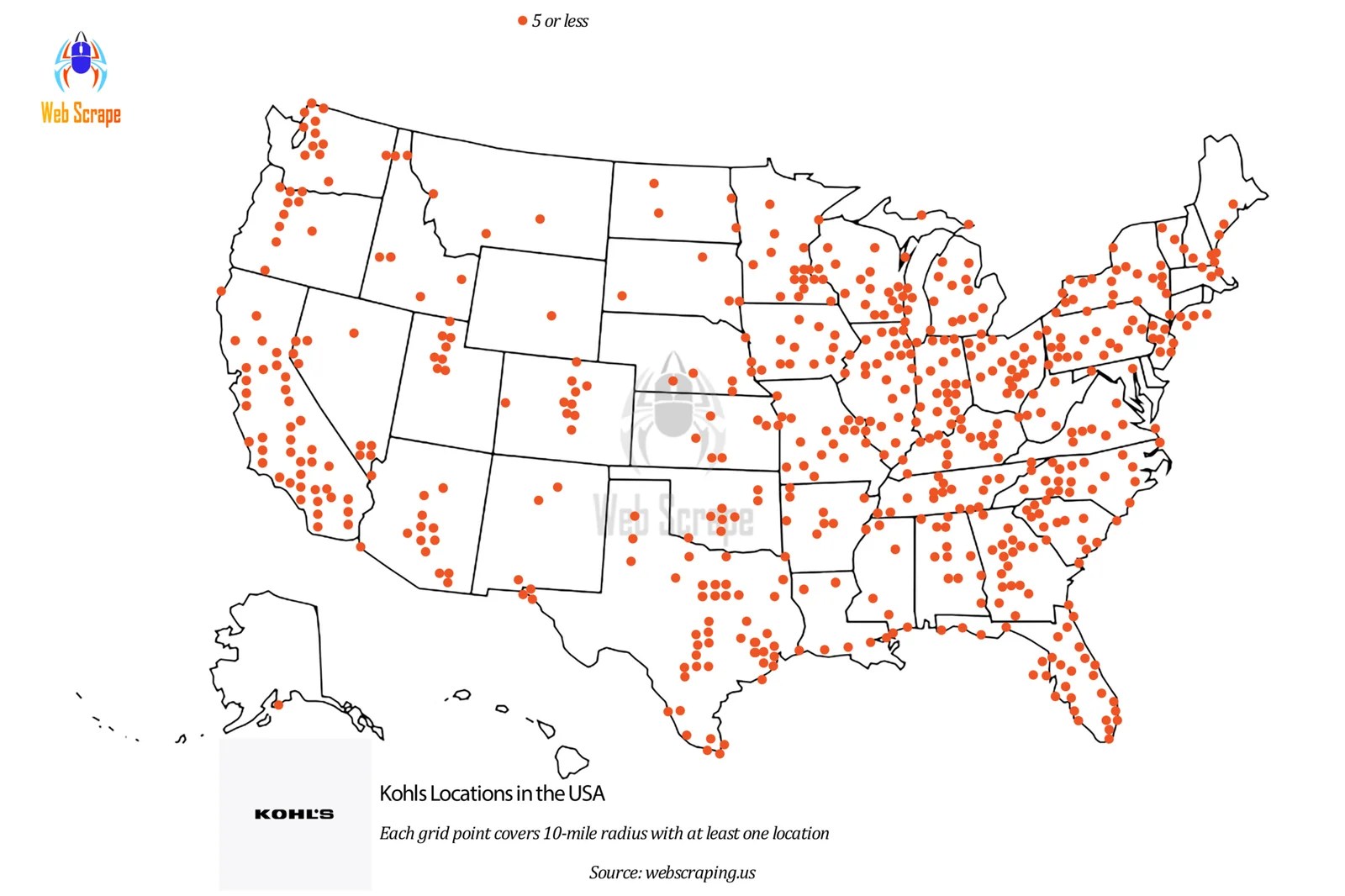 Number of Raising Cane's Store Locations in the USA raicing canes data