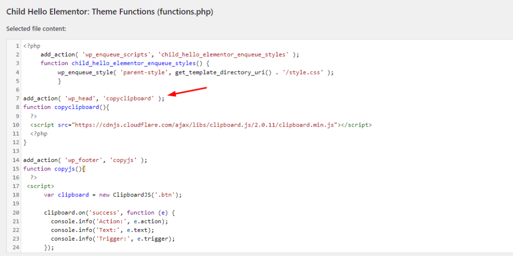 How To Create Copy to Clipboard Button? [WordPress]