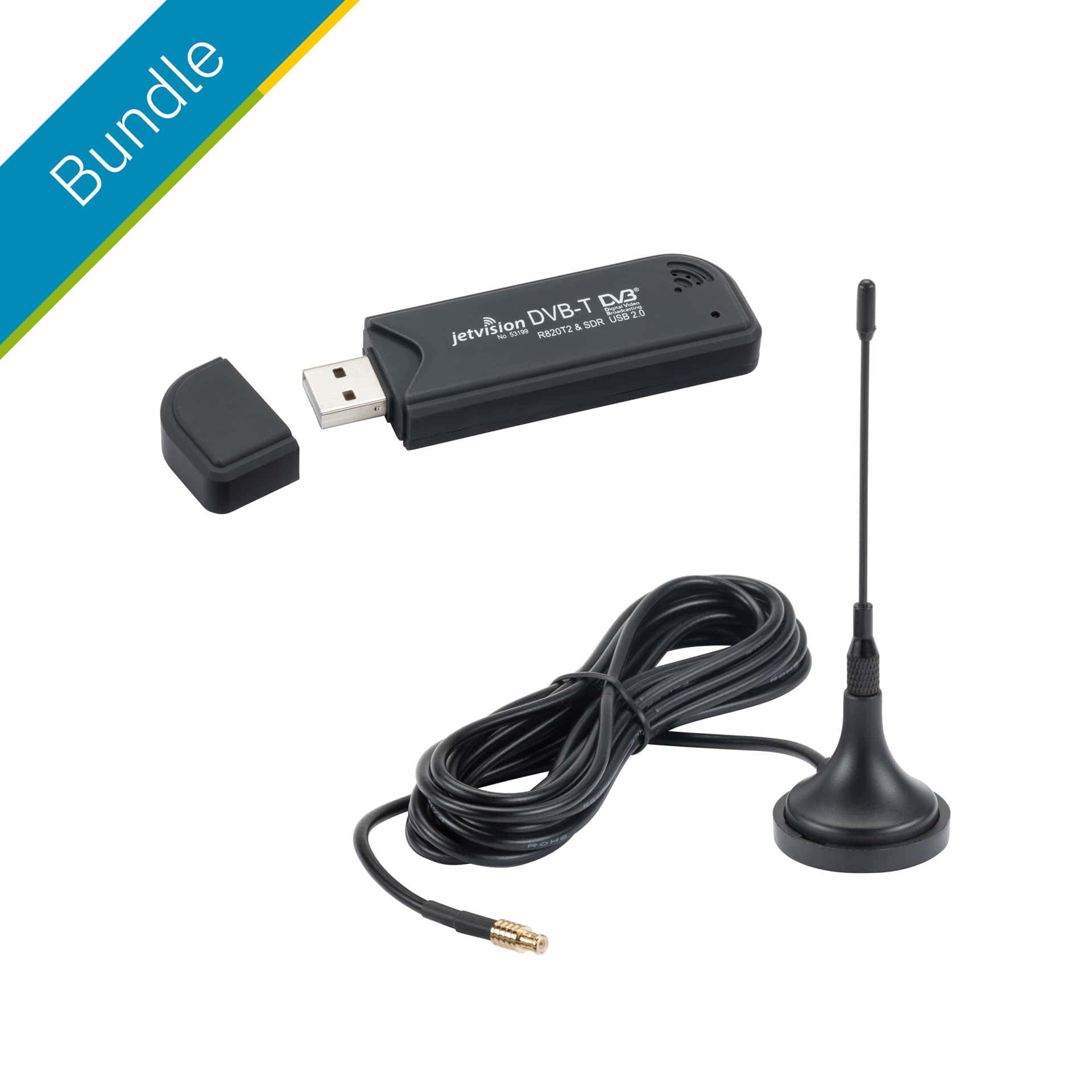 ADSB USB Dongle R820T2 + Small Indoor Antenna BUNDLE jetvision