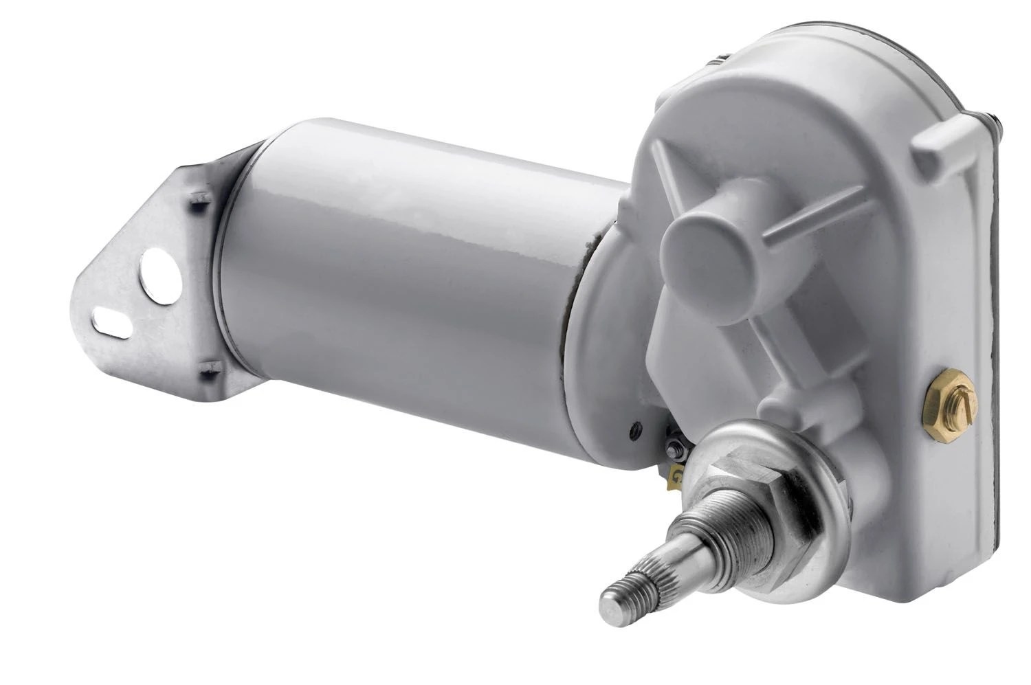 VETUS wiper motor, 12 V, 25 mm, spindle with DIN tapered end, 2 speed