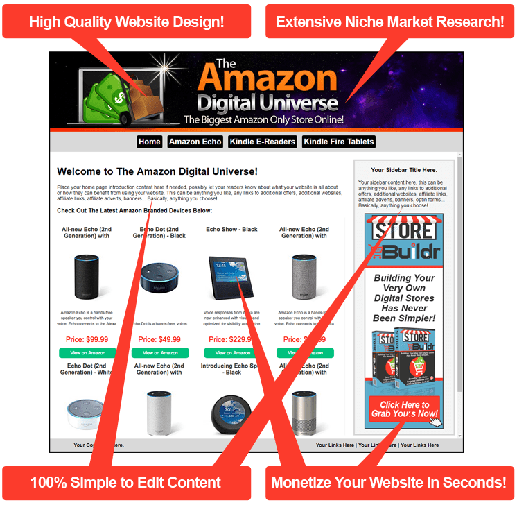 Store Buildr The Amazon Digital Universe — Store Buildr