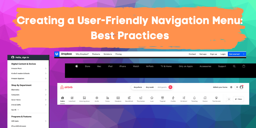 Creating a UserFriendly Navigation Menu Best Practices site Brush