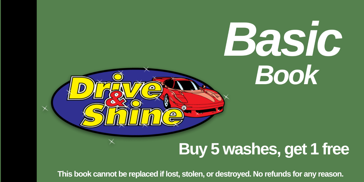 Drive & Shine Car Washes By The Book Drive & Shine Wash Detail