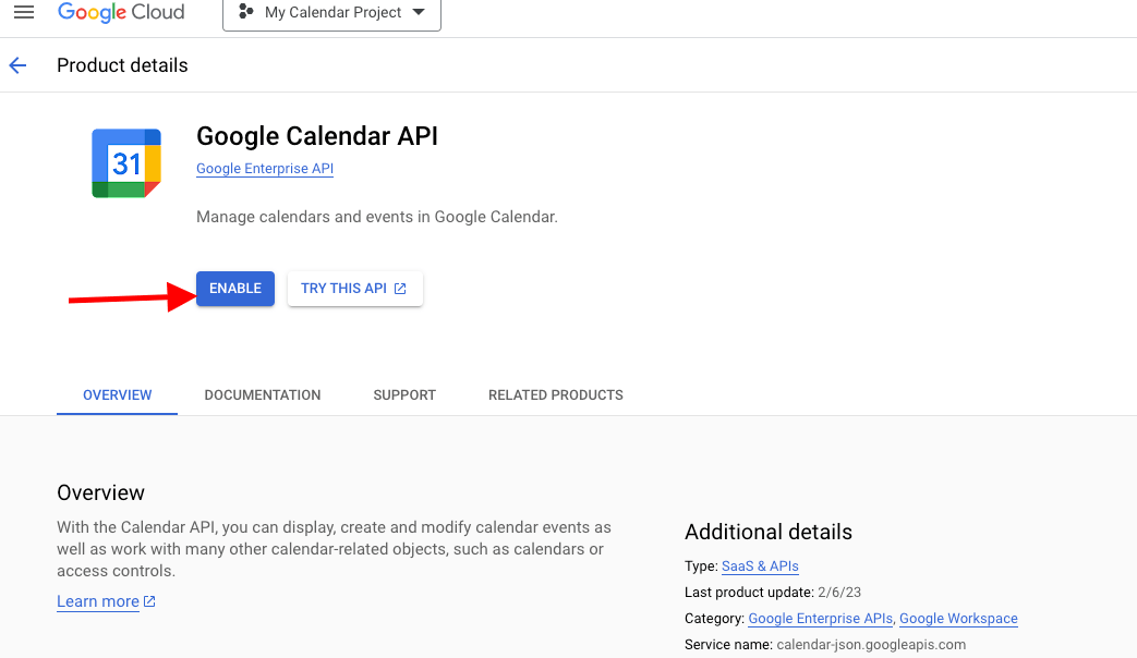 google calendar api key 2026 Creating a Google Calendar API Key Việt L&acirc;m Coder
