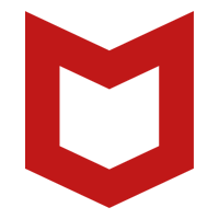 McAfee icon.