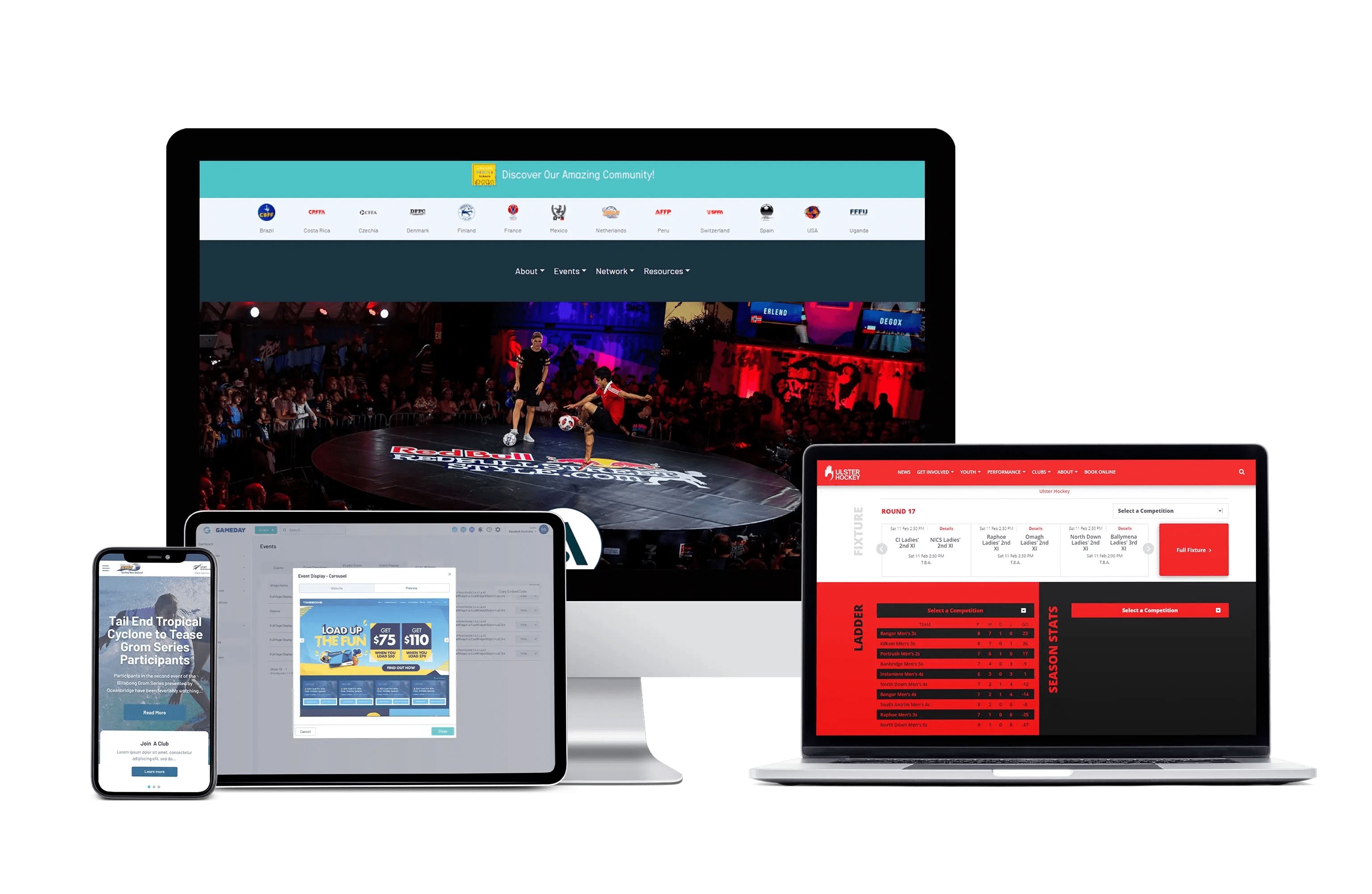 Competitions at Northern Football Netball League NFNL GameDay