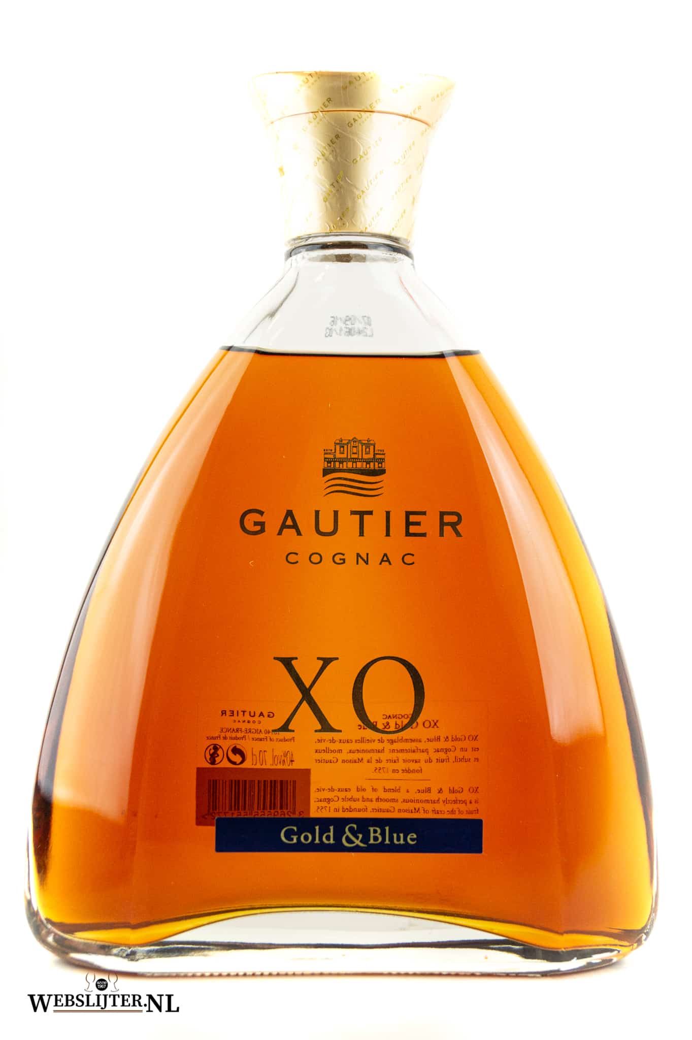 Gautier Cognac XO 70CL slijter