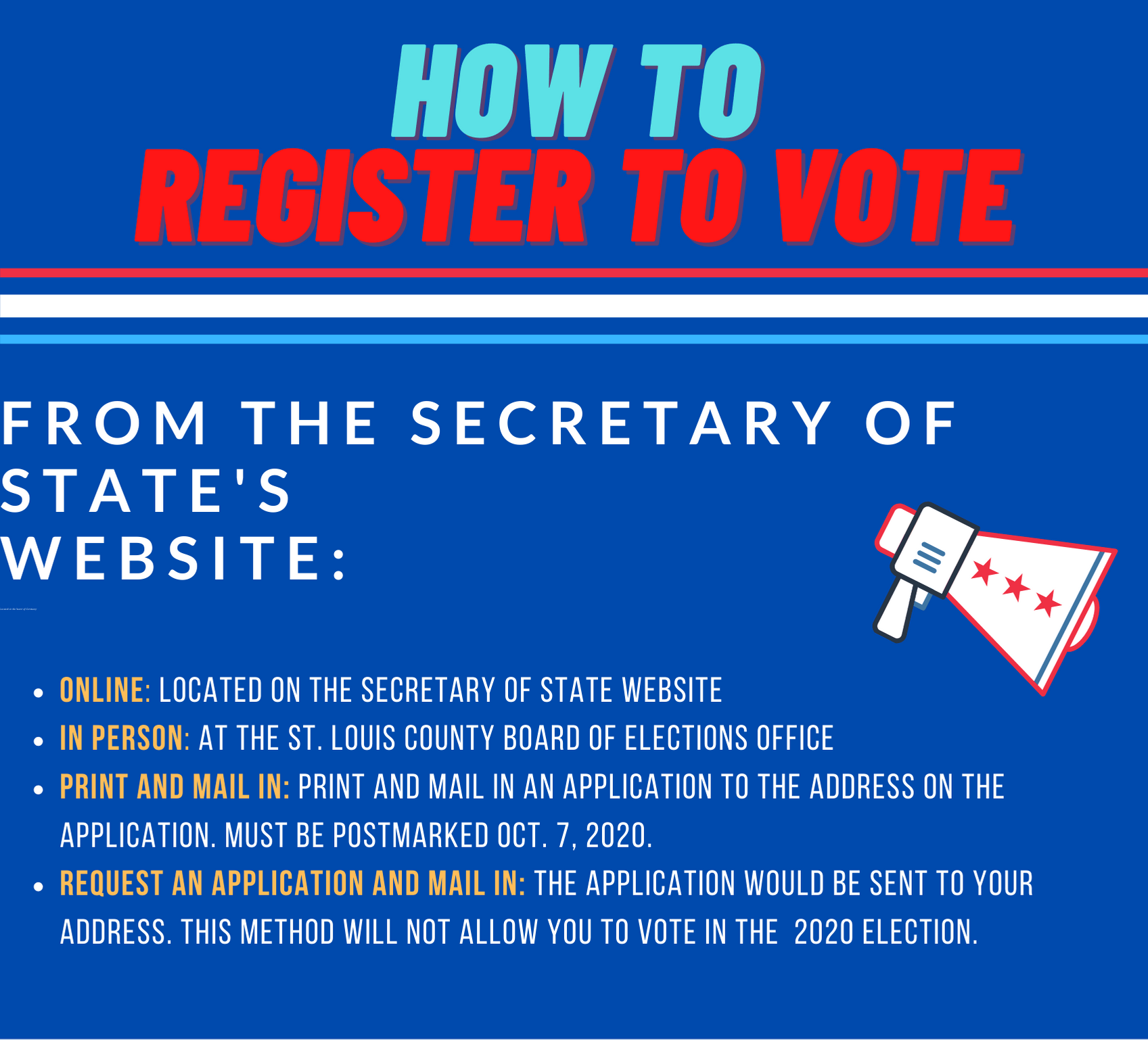 Get registered to vote ster Journal