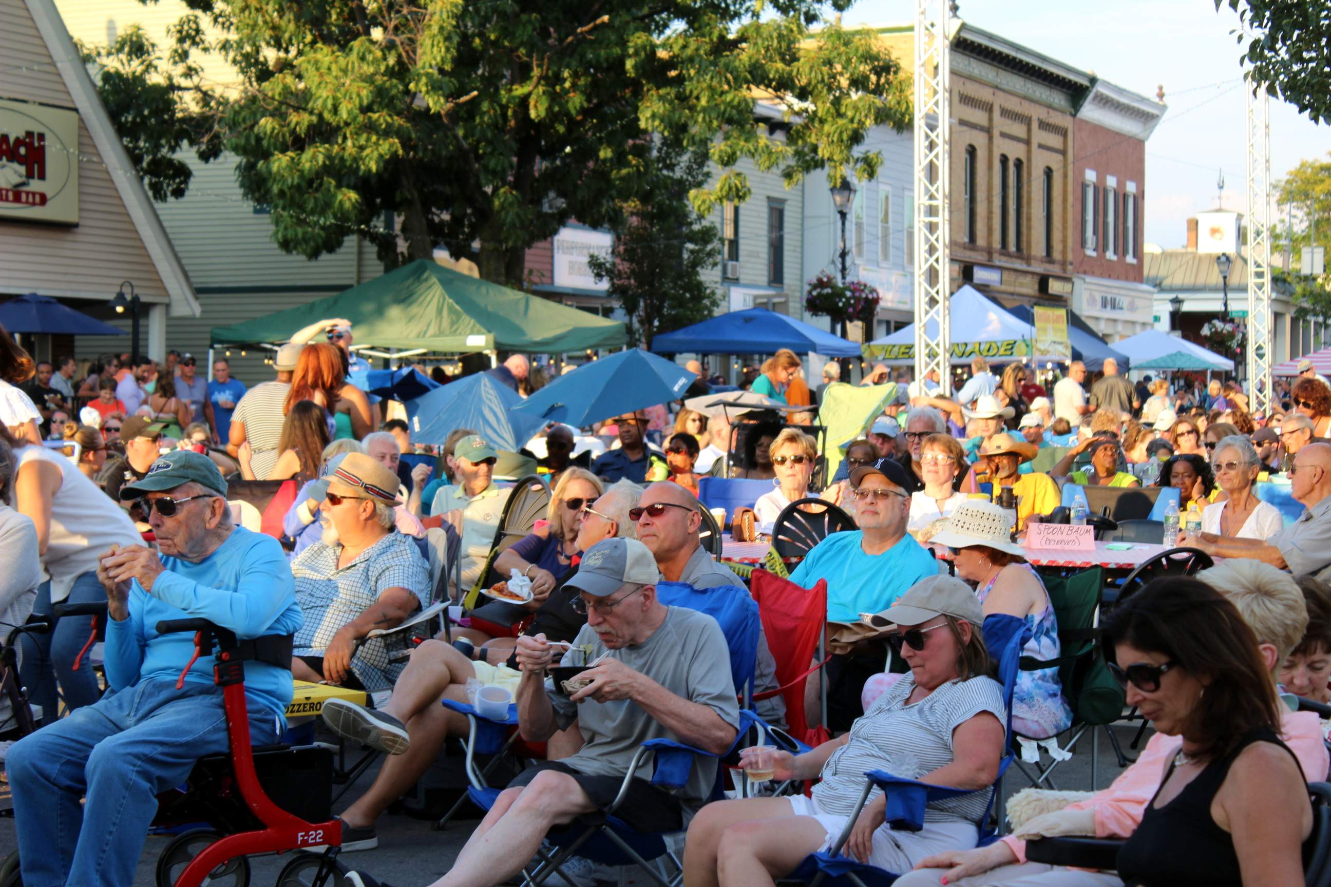 Beautiful night, beautiful music for ster Jazz Fest webster on the web