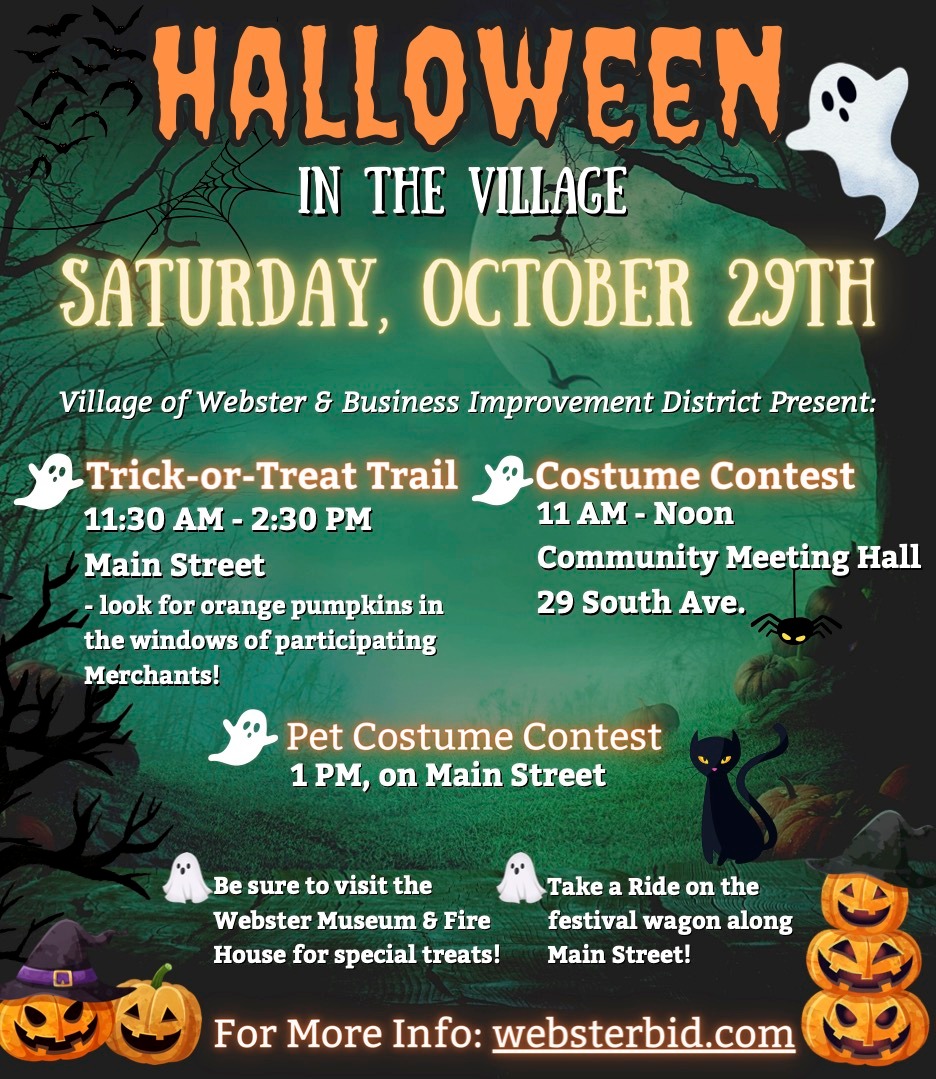 REALLY busy weekend coming up webster on the web