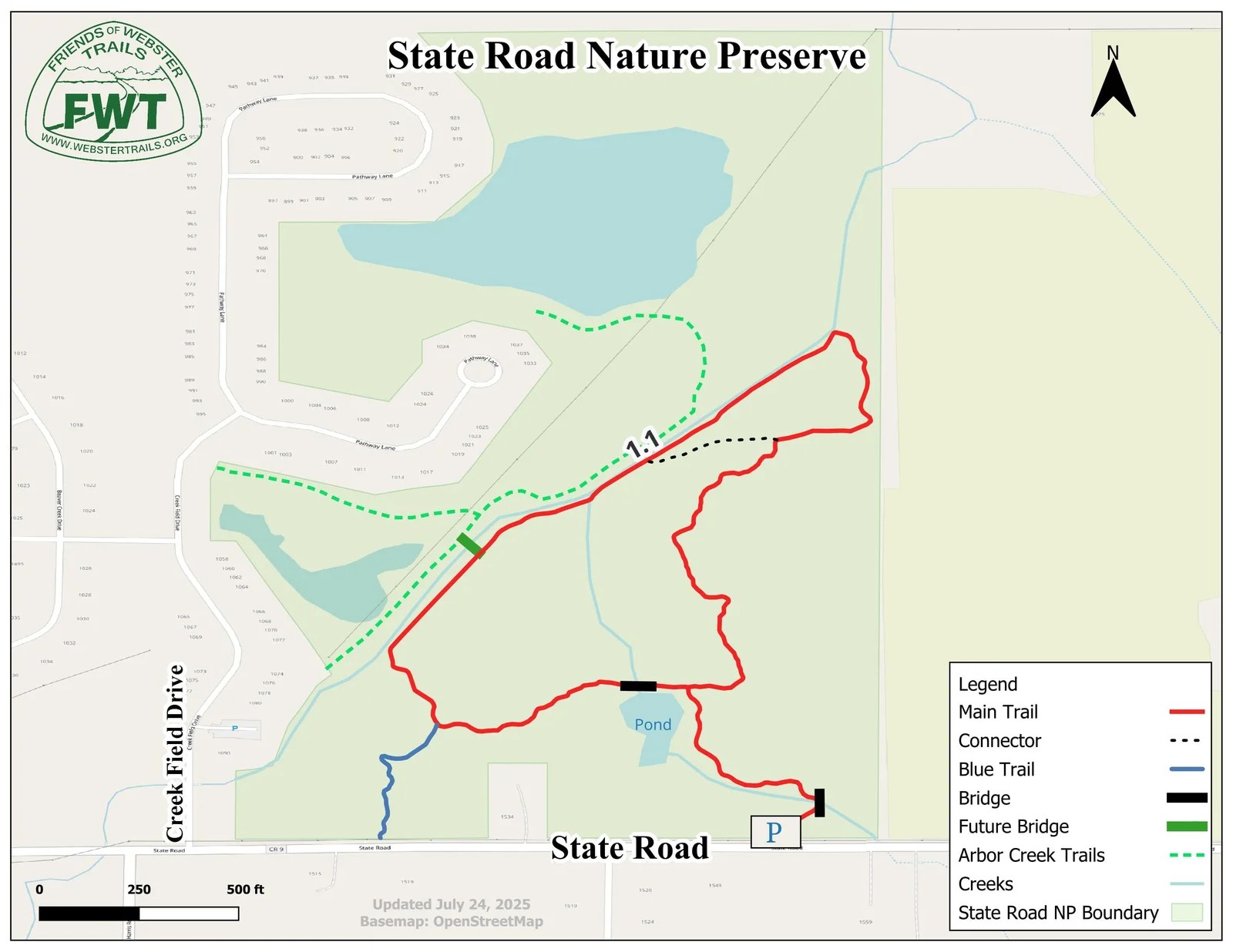 State Road Nature Preserve Friends of ster Trails