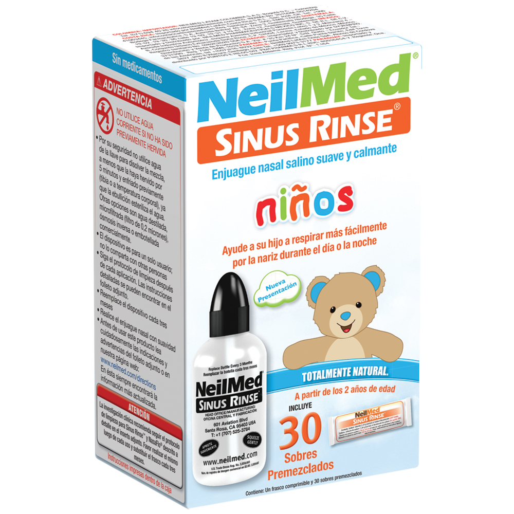 Sinu Rinse Kit Pediátrico x 30 Sobres NeilMed Colombia  Store