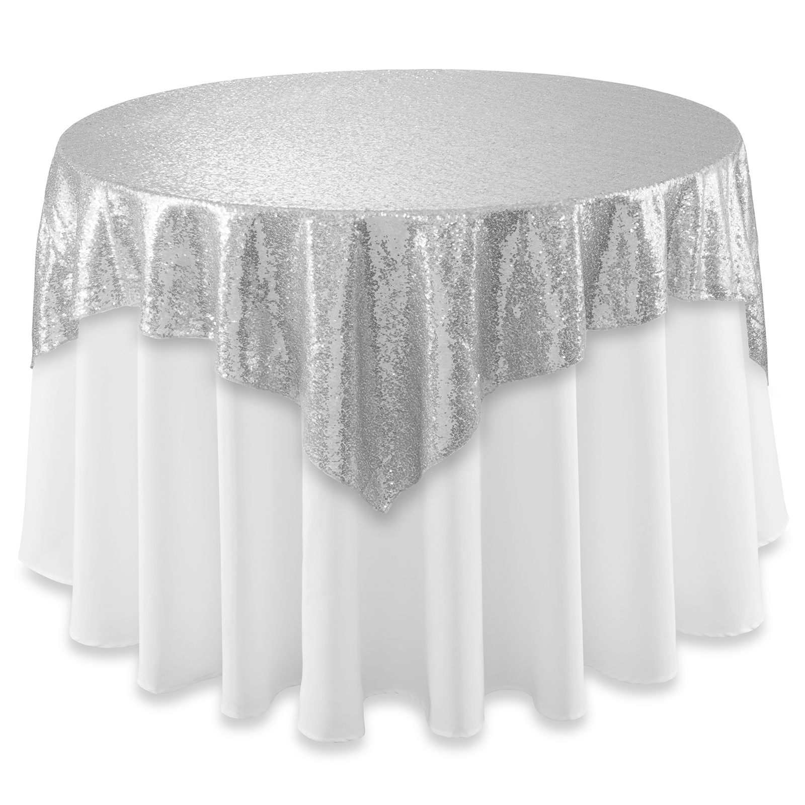 Sequin Sparkly Table Covers Wedding Party Linens Tablecloths, Runners, Overlays eBay