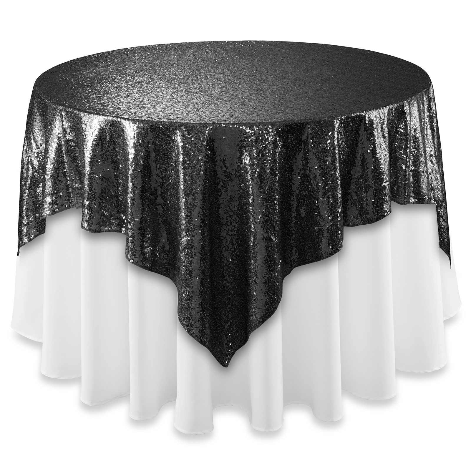 Sequin Sparkly Table Covers Wedding Party Linens Tablecloths, Runners, Overlays eBay