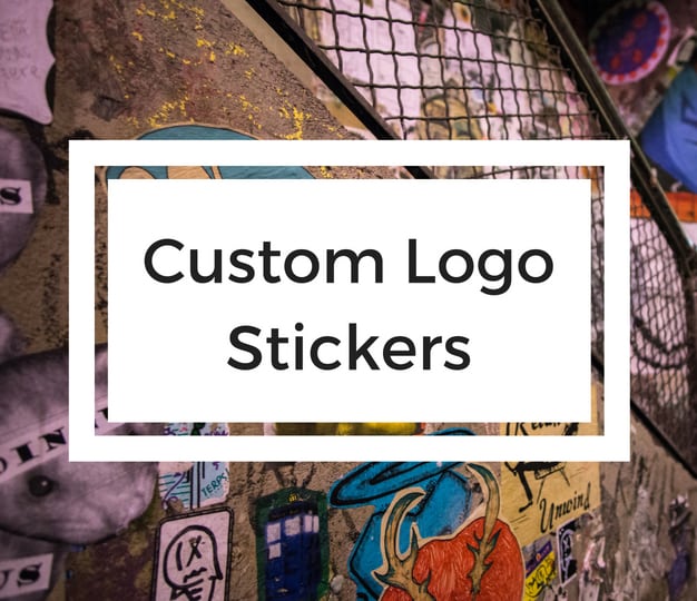 Custom Logo Stickers Print Collateral  Strategies