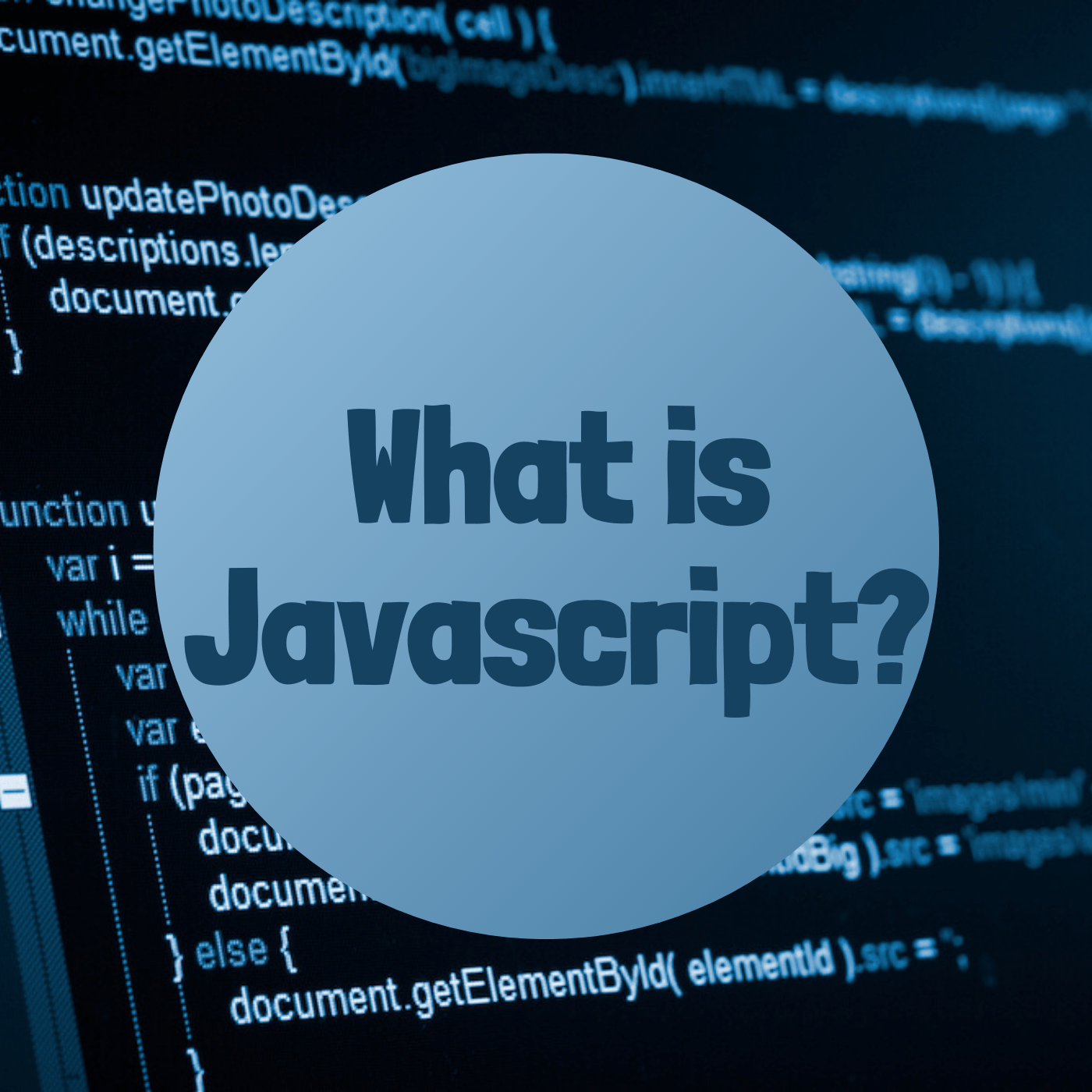 What is Javascript?  Strategies