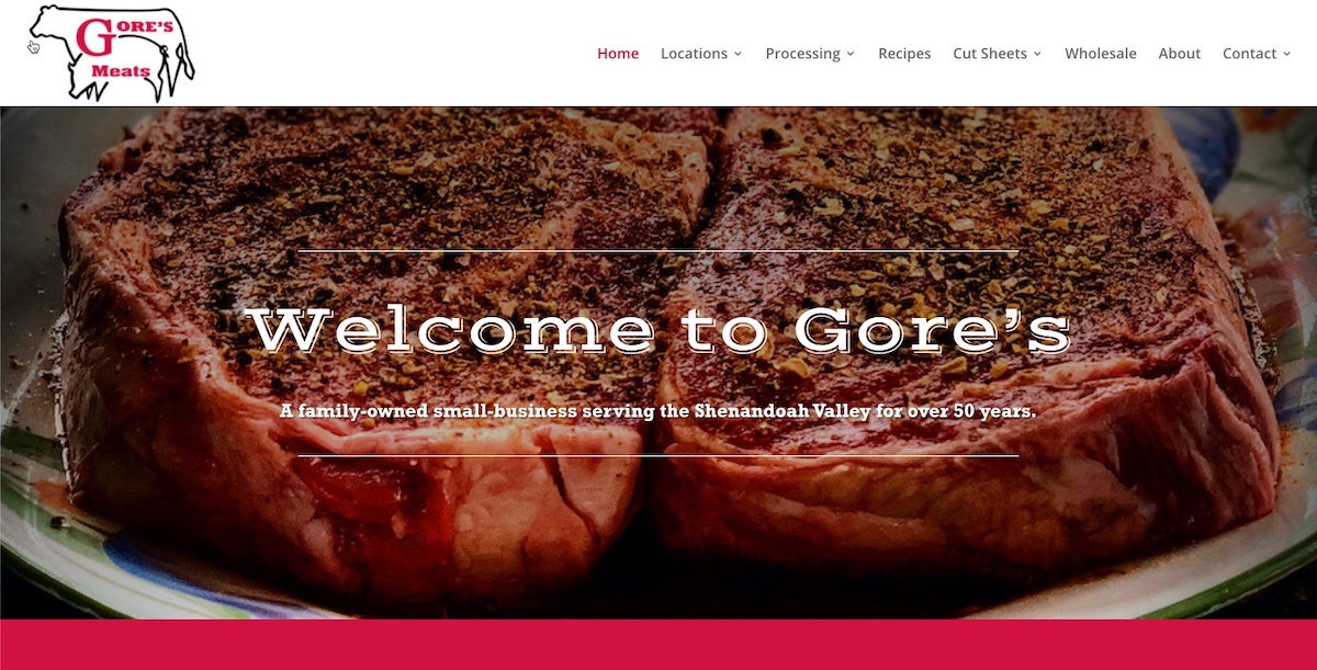 Gore's Meats site Launch  Strategies