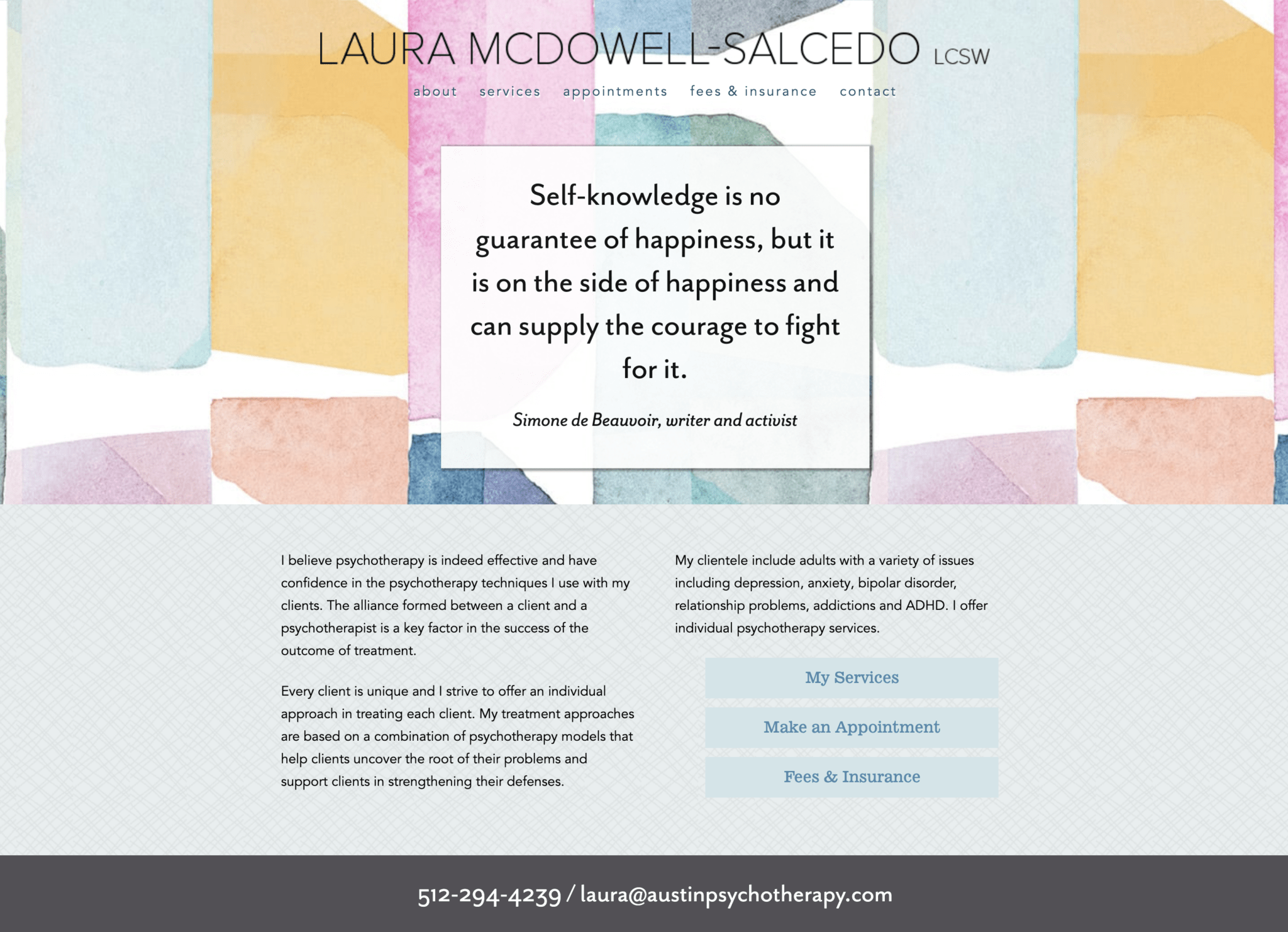 Austin Psychotherapy sy Daisy  Design