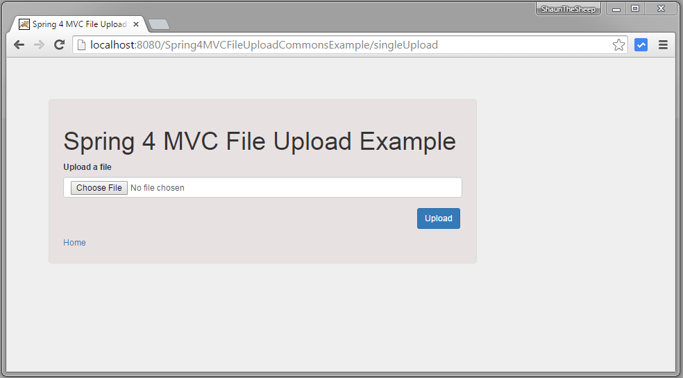 Spring MVC 4 File Upload Example using Commons fileupload Systique