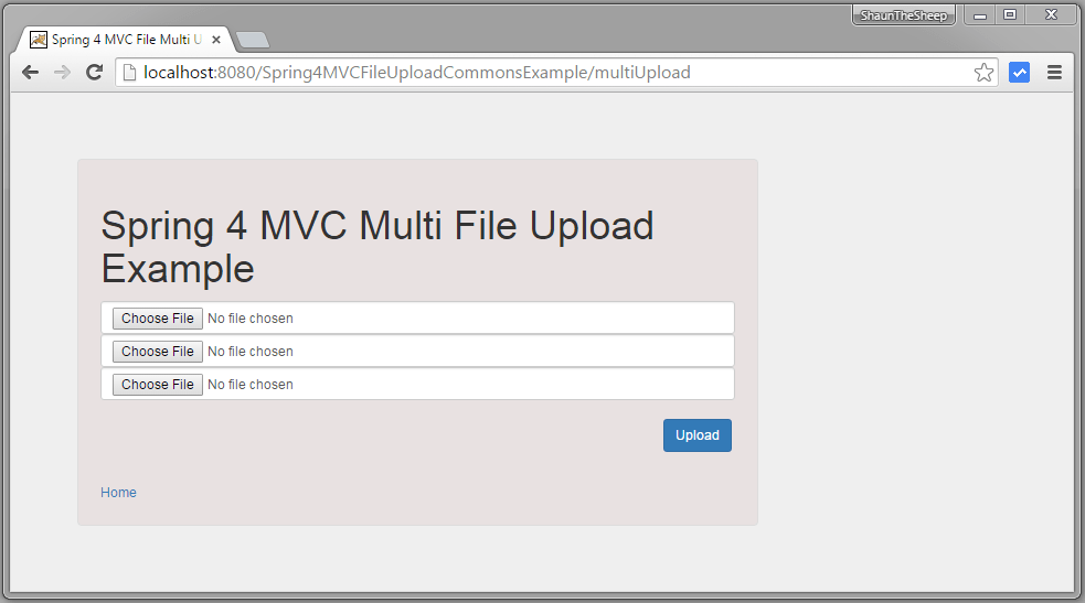 Spring MVC 4 File Upload Example using Commons fileupload Systique